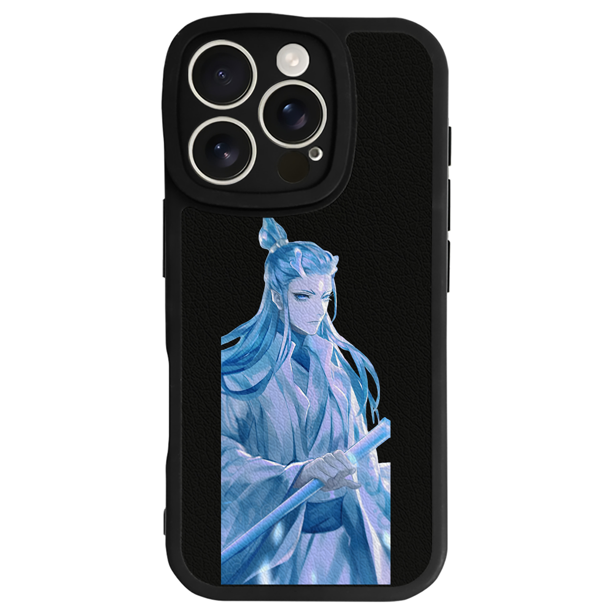 （画像用） Ne Zha 2 ナタ 魔童の大暴れ 【iPhone 16シリーズ対応】シリコンスマホケース（レザー調） 材質：シリコン